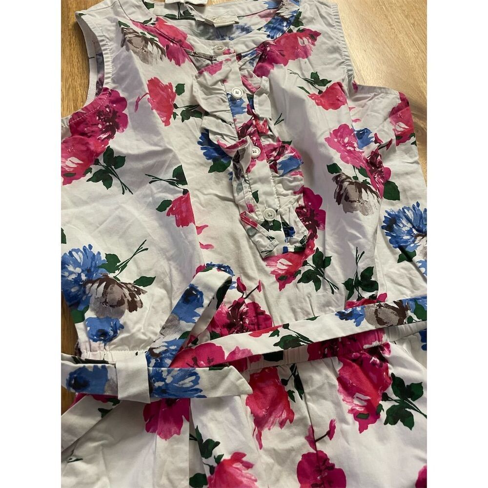 Kate Spade Girls' Floral Romper Size 10 Multicolor Spring Casual - Picture 2 of 6